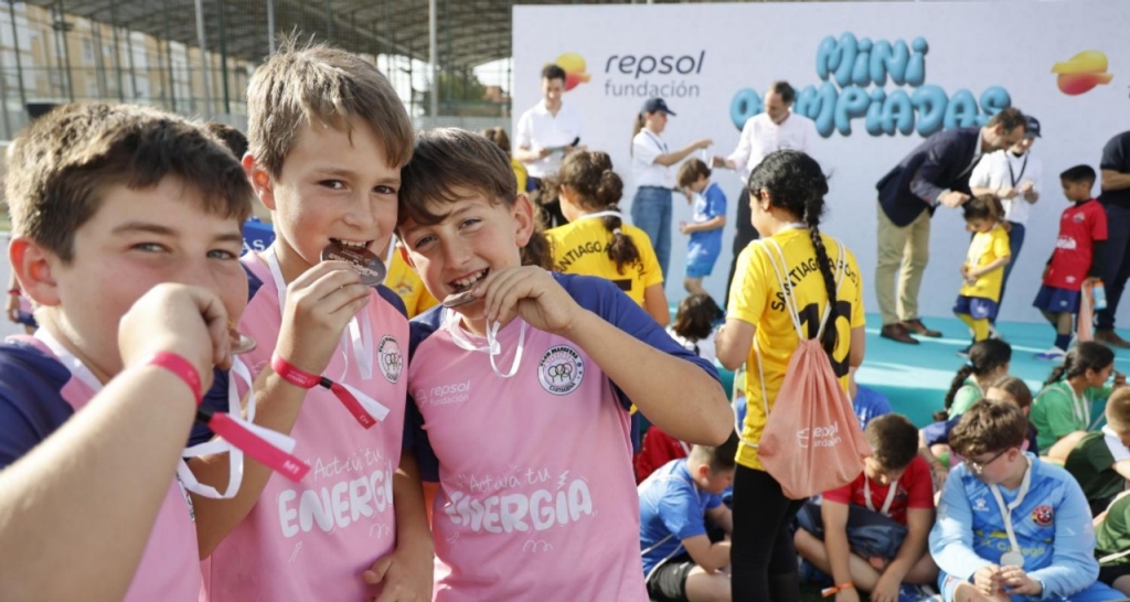 Fundación Repsol impulsa mini-olimpiadas en Cartagena