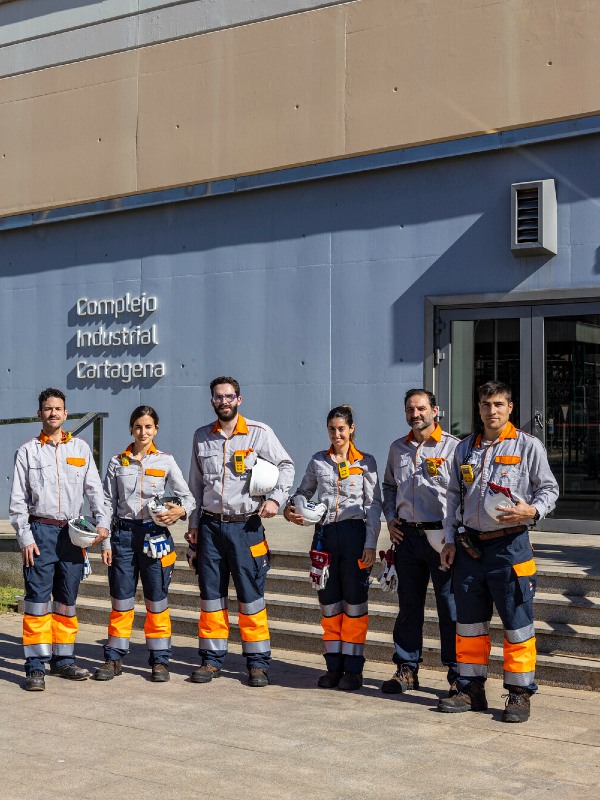 Trabajadores del Complejo Industrial de Cartagena