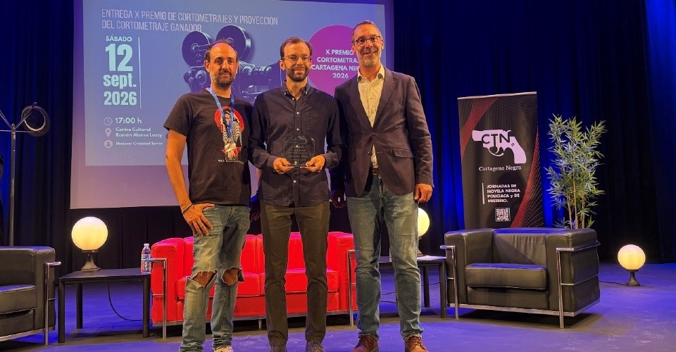 Repsol entrega el premio de cortometrajes de Cartagena Negra que abre la puerta a los Goya