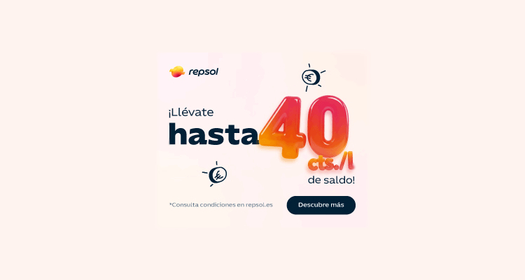 Repsol aumenta sus descuentos a clientes particulares y transportistas a través de Waylet y Solred